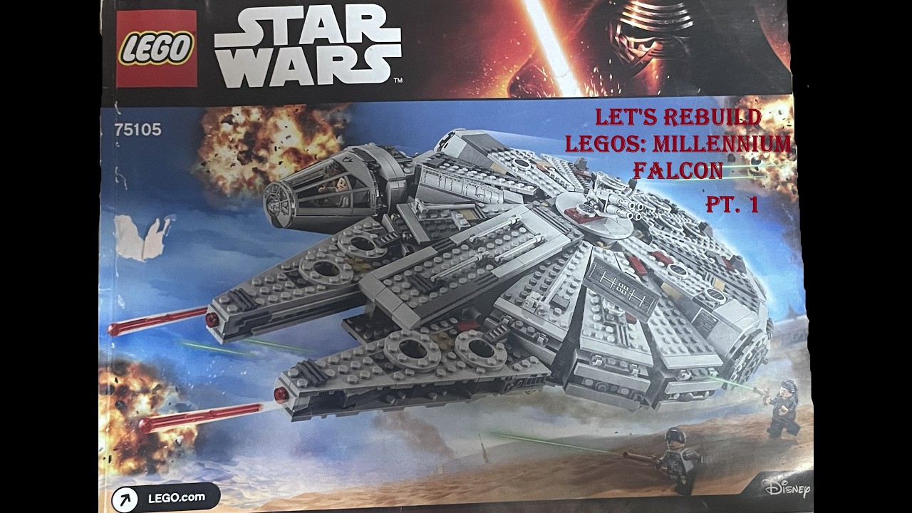 Let's Rebuild Lego:  Millennium Falcon Pt.  1
