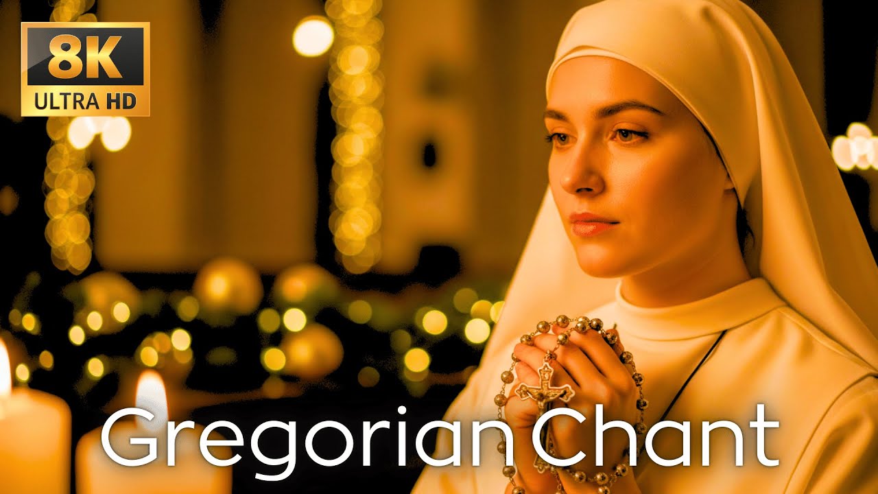 Christmas Gregorian Chants by Devoted Sisters – Sacred Monastery Winter Nights
