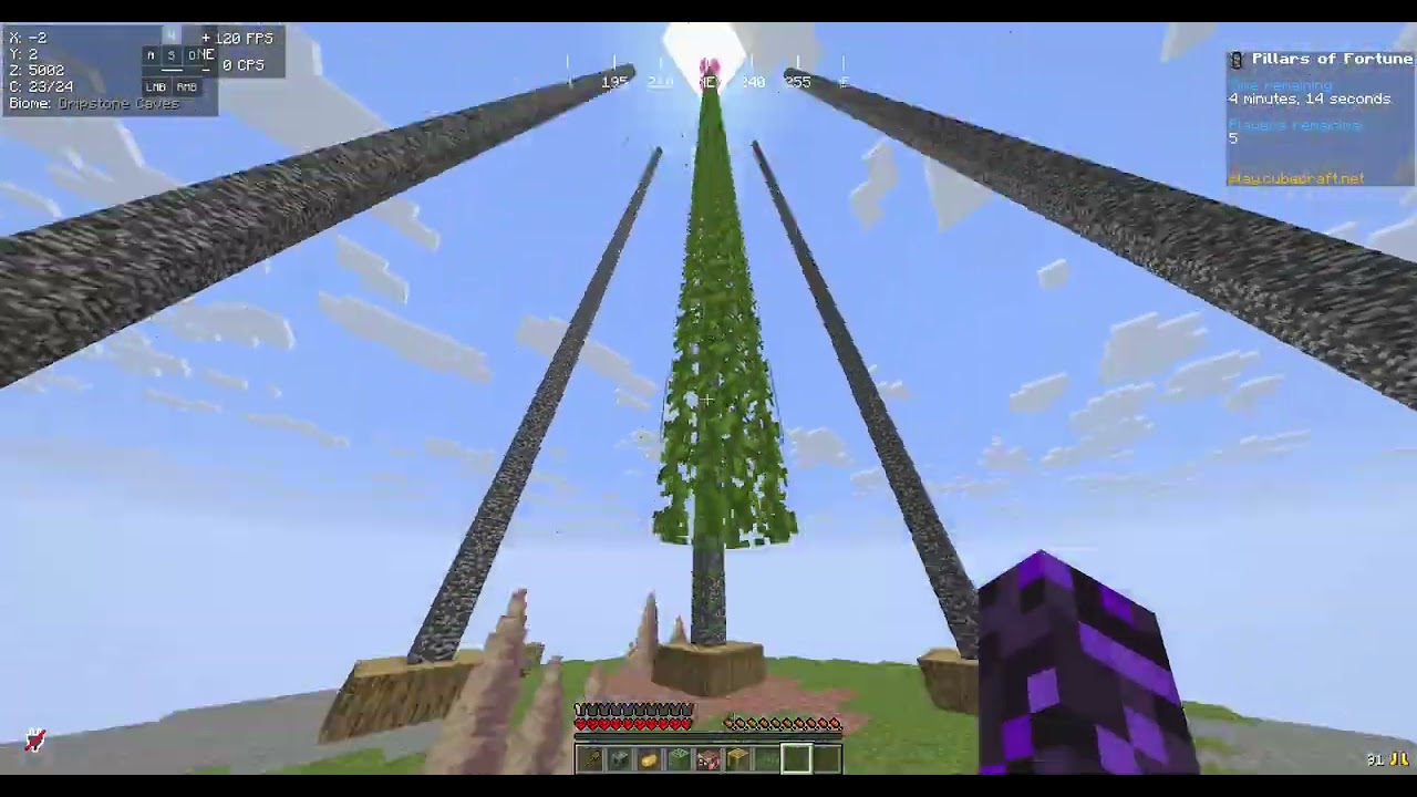 cube craft pillars of fortune