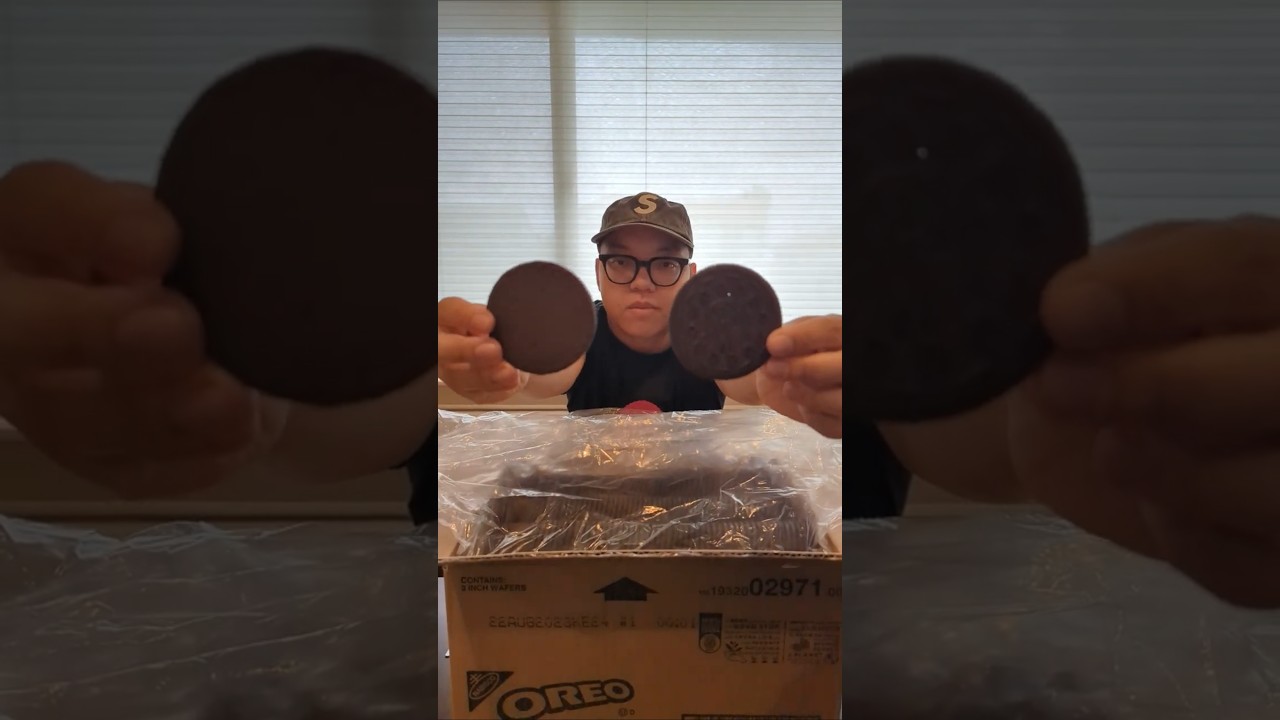 AMAZON OREO Chocolate Sandwich Cookies 3-inch Wafers Big Box