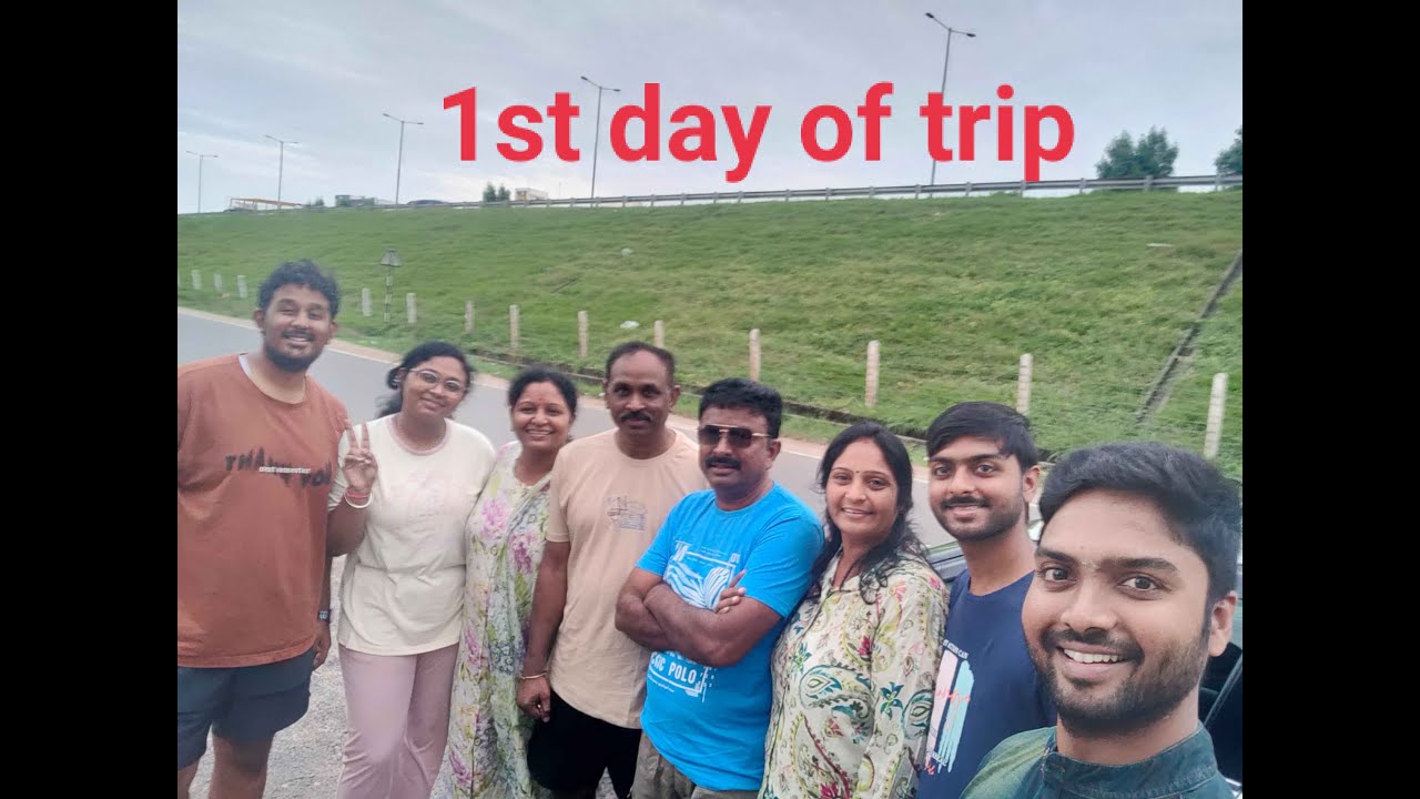 1st day of trip to Munnar from Vijayawada