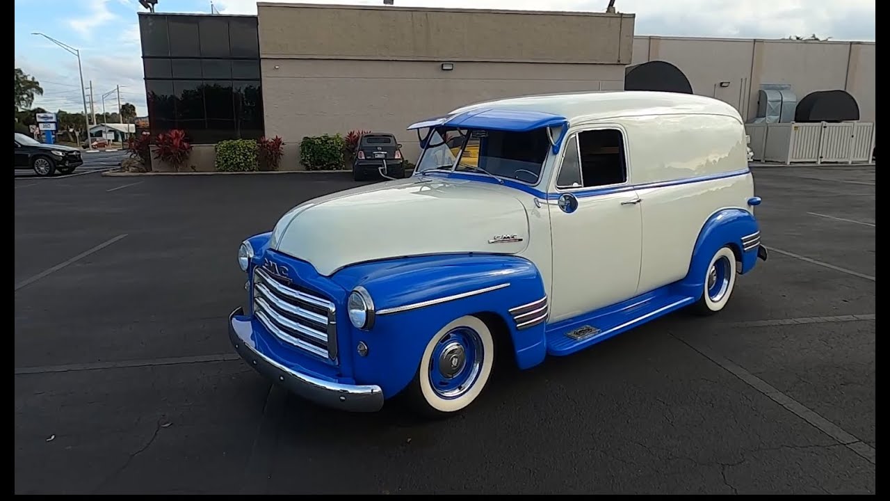 1953 GMC 100 Panel Truck Restomod