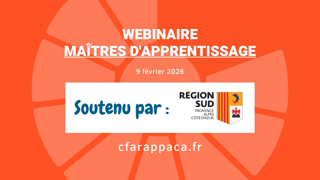 Webinaire Maîtres d’apprentissage - Février 2026
