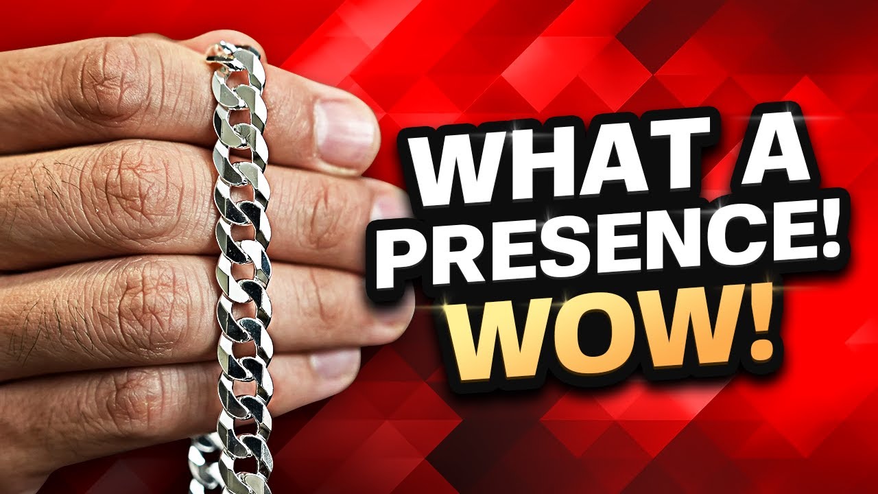 Want a Statement Piece? This 9mm Flat Curb Chain is a Game Changer