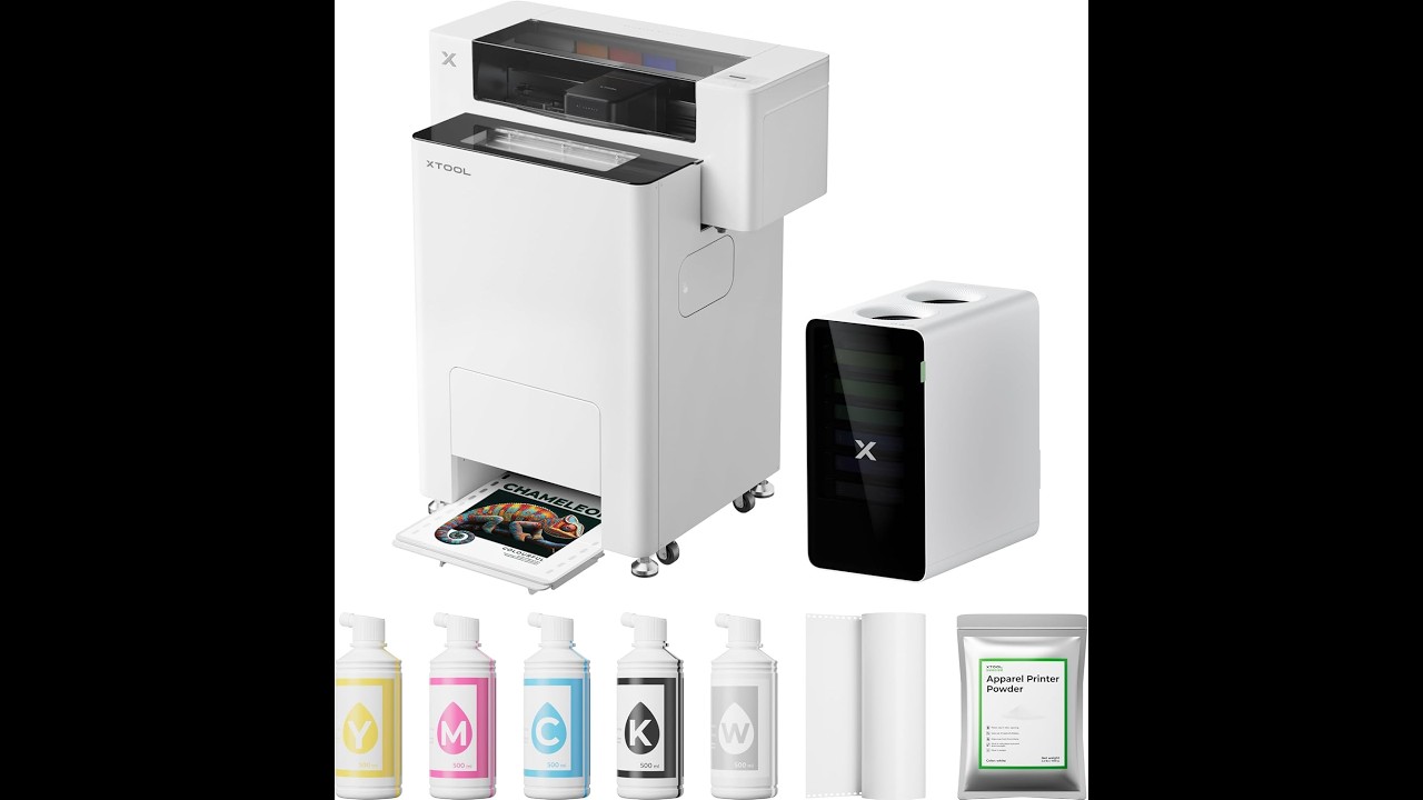 xTool Apparel Printer Review – High‑Speed DTG Printer for Multi‑Fabric Printing!