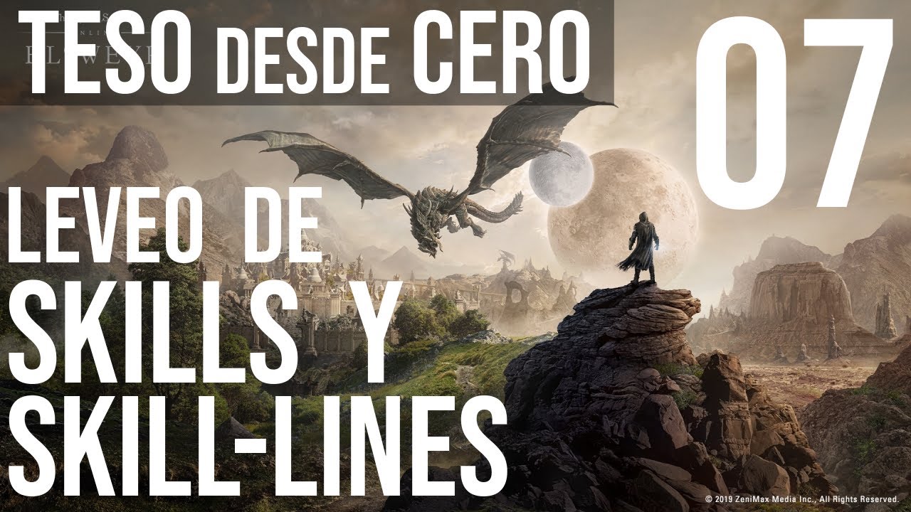 07-The Elder Scrolls Online desde CERO: Leveo ÓPTIMO de SKILLS y SKILL-LINES