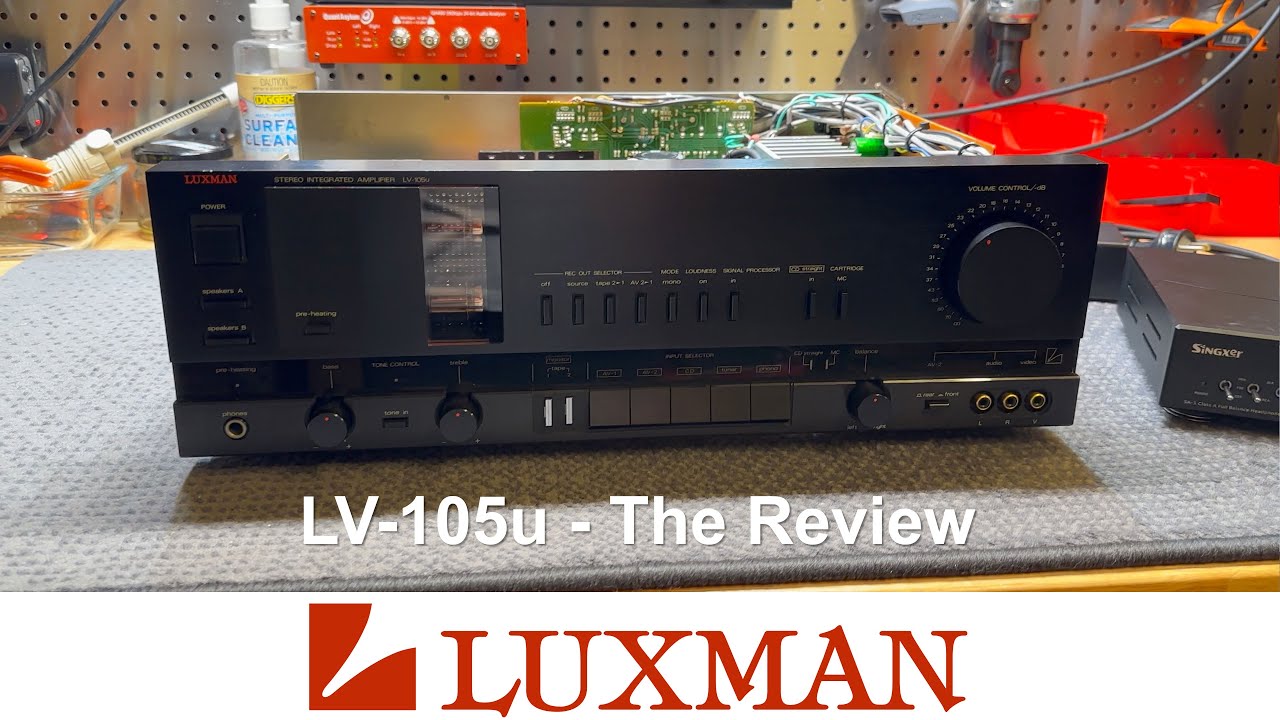Luxman LV-105u Amplifier - The Review