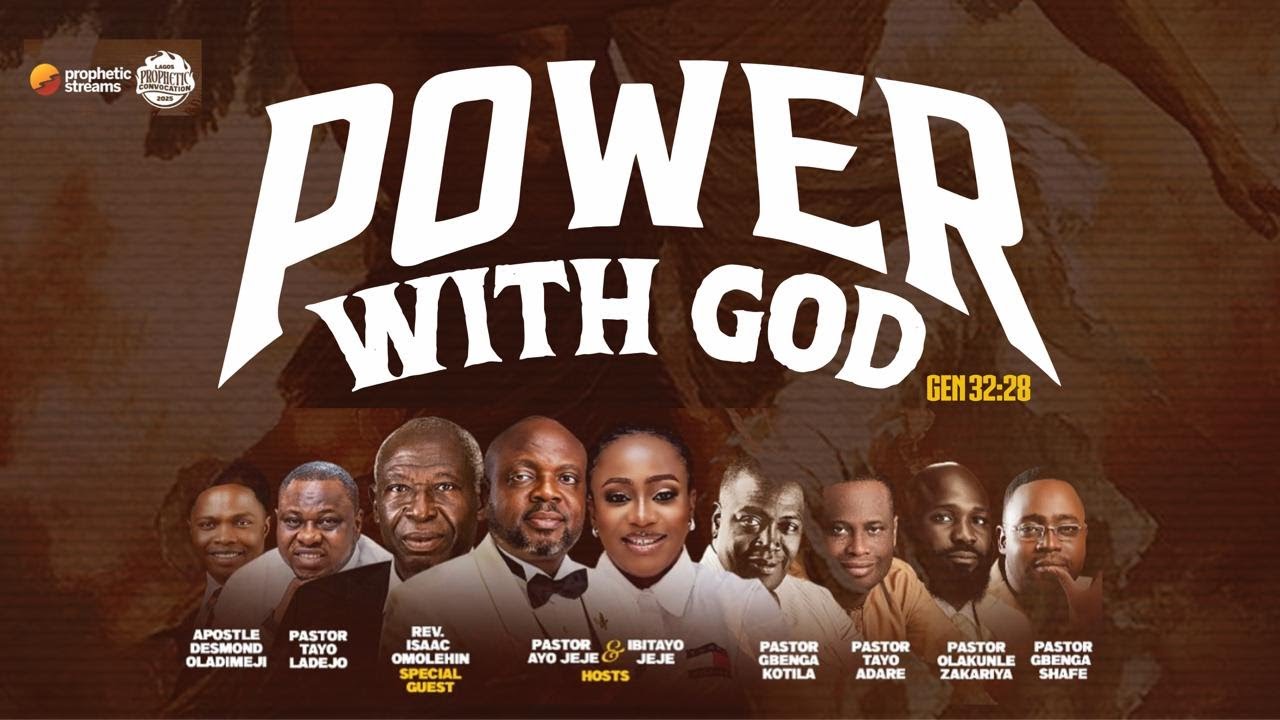 Prophetic Streams | LPC Day 3 Evening | Power with God |  26th October, 2025