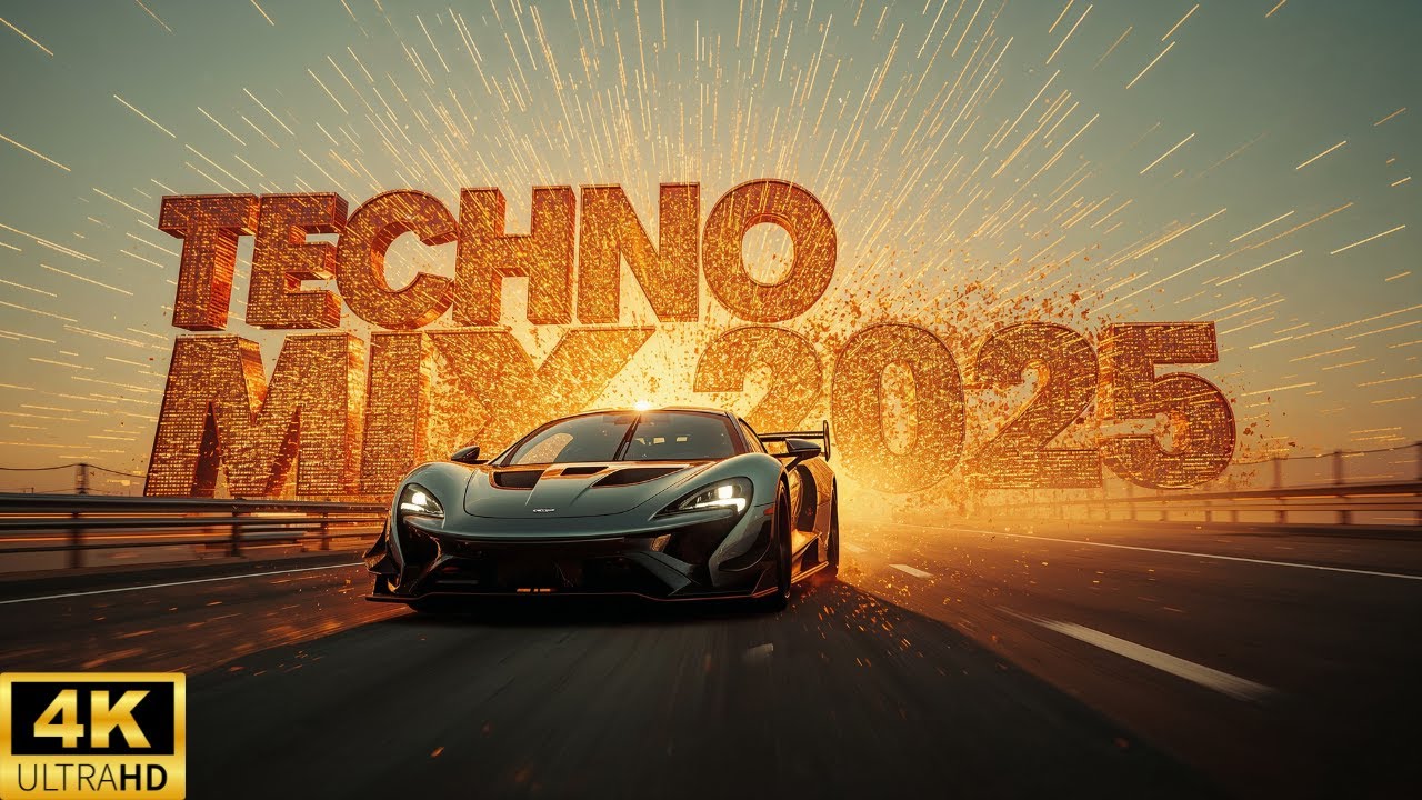 Techno Mix 2025 &ndash; High Speed Car Race Music 🔥 Adrenaline Pumping Beats
