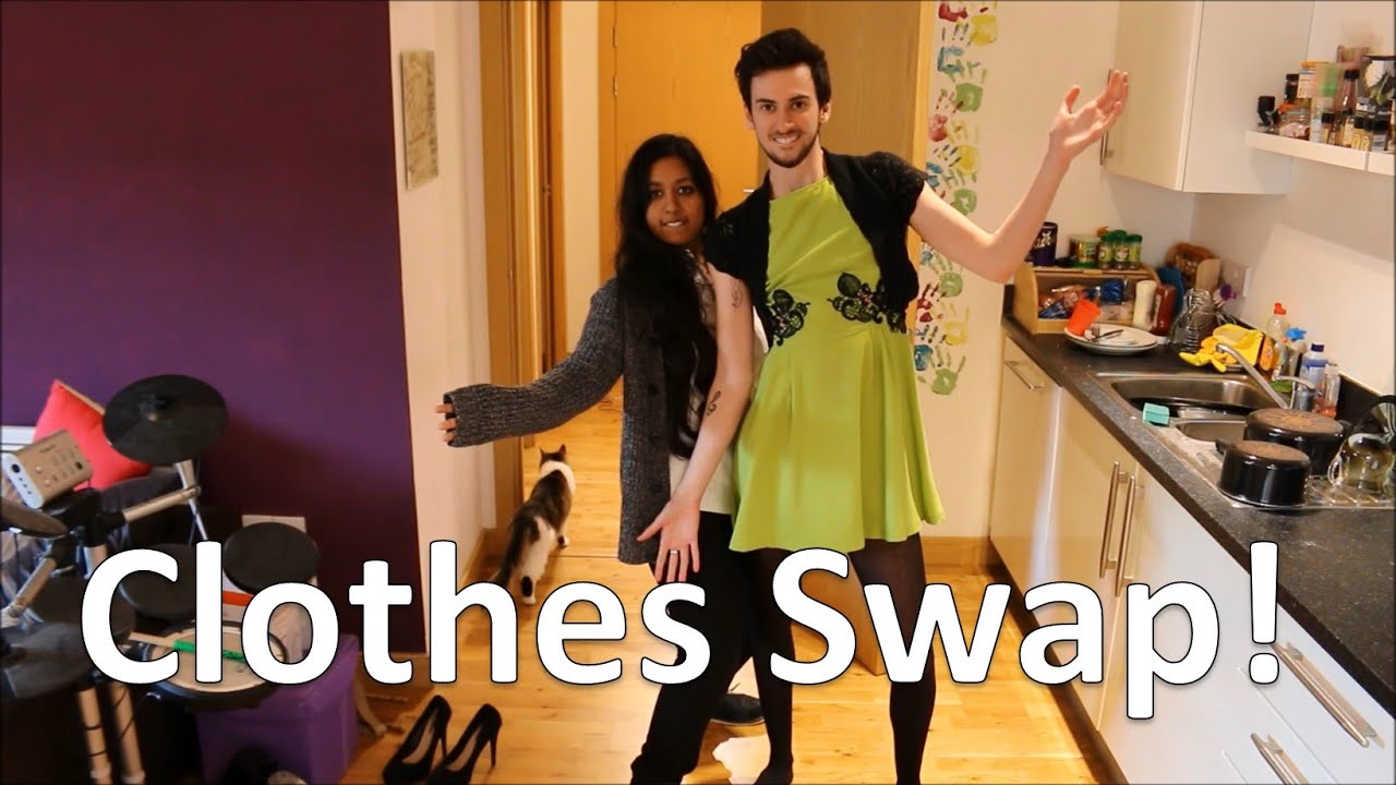Shaaba and Jamie: Girlfriend Boyfriend Clothes Swap Challenge