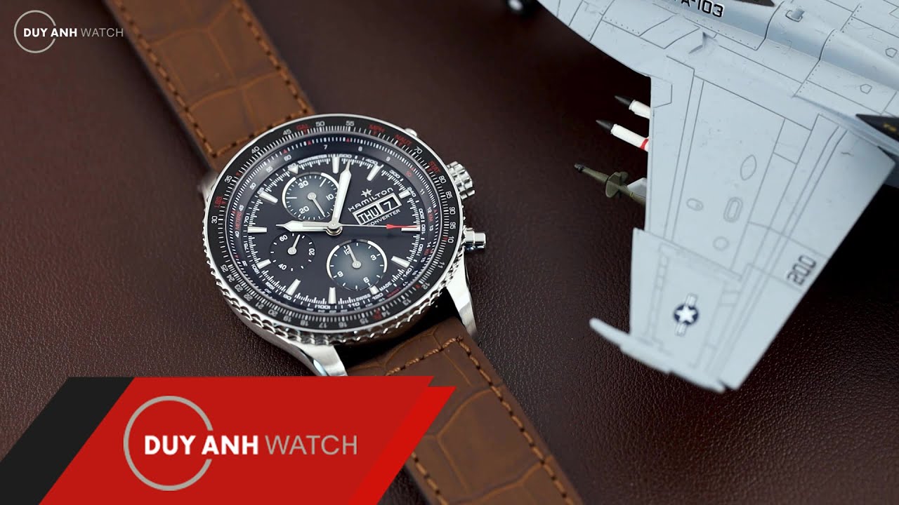 Review Hamilton Khaki Aviation Converter Auto Chrono H76726530