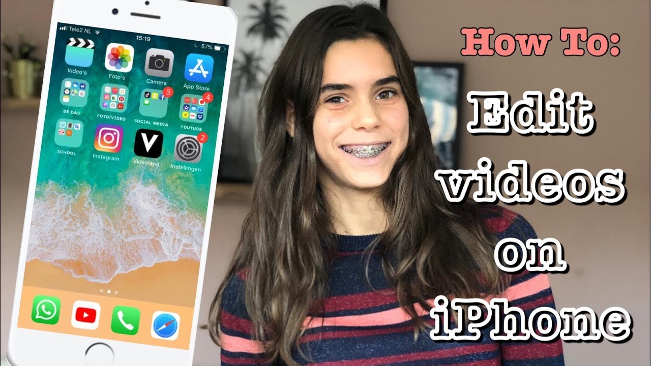 How To Edit On iPhone With iMovie + Make a Tumbnail ★ Dionne's Wereld