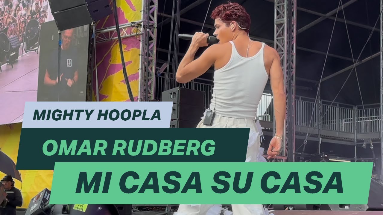 Omar Rudberg - Mi Casa Su Casa (Live Mighty Hoopla)
