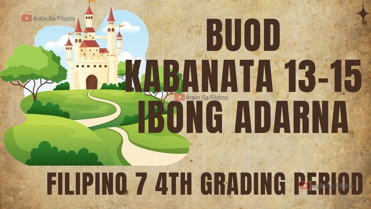 KABANATA 13-15| BUOD NG IBONG ADARNA| FILIPINO 7-4TH GRADING PERIOD| ARALIN SA FILIPINO