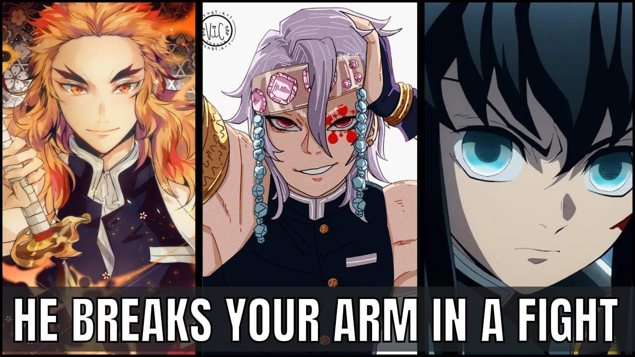 They break your arm in a fight - Demon slayer x listener asmr
