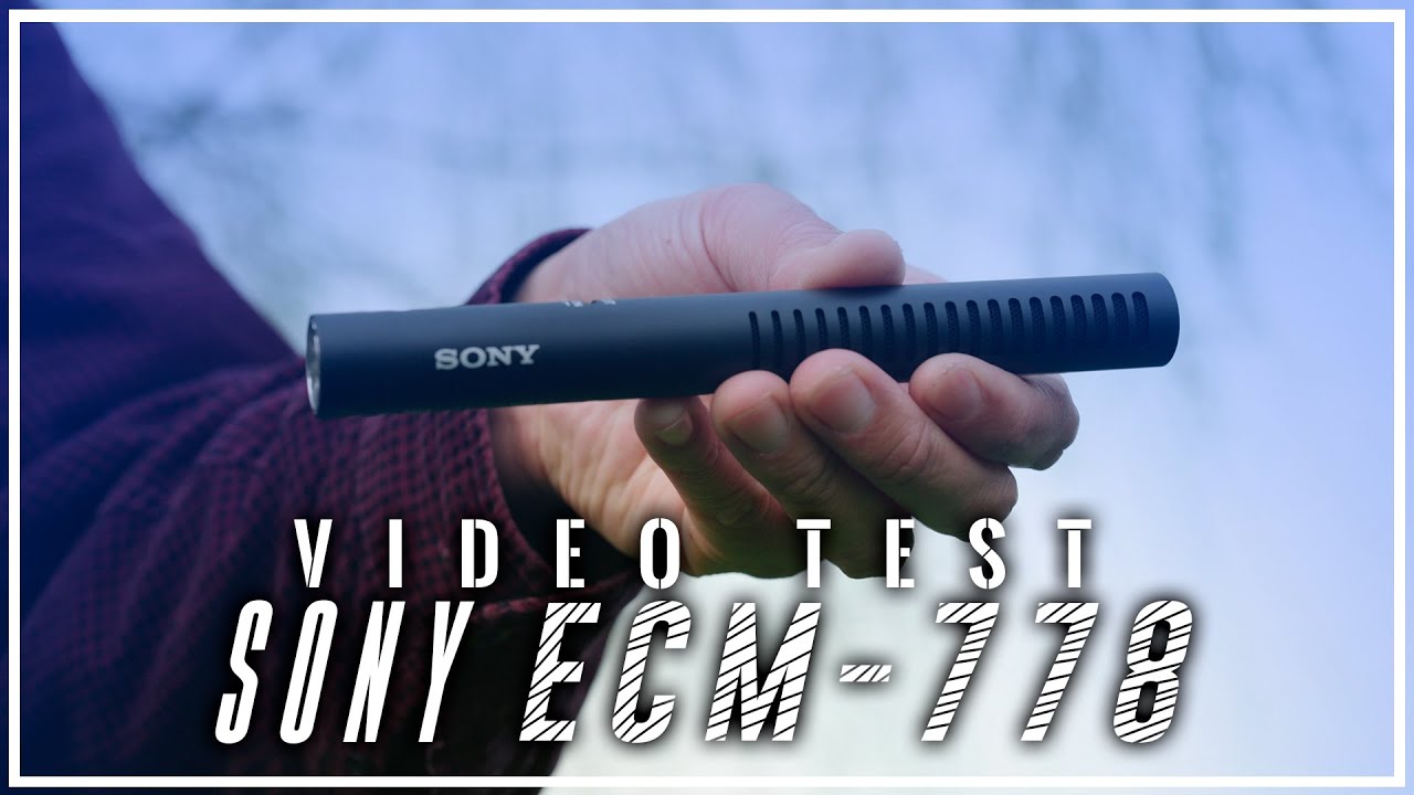 Probando el micrófono Shotgun Sony ECM-778 🎙️