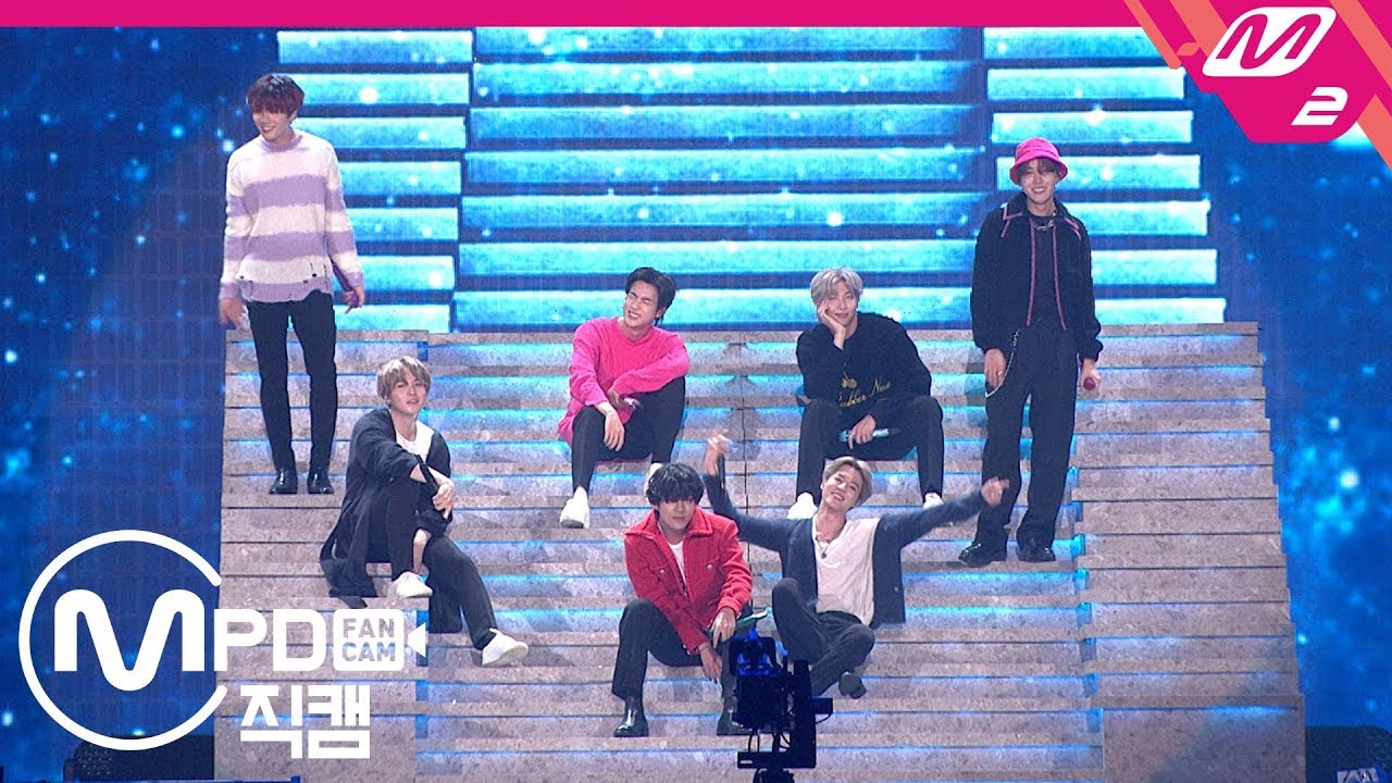 [MPD직캠] 방탄소년단 직캠 '작은 것들을 위한 시 (Boy With Luv) + 소우주 (Mikrokosmos)' (BTS FanCam) l @2019MAMA