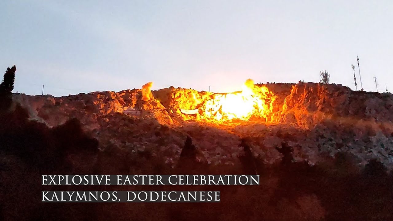 Explosive Easter celebration - Kalymnos (16/04/2023) (HD)