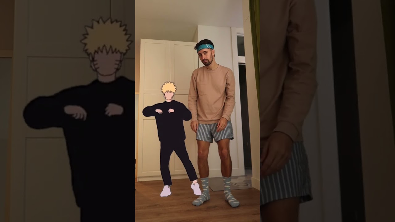 DANCING WITH NARUTO, SASUKE & KAKASHI IN REAL LIFE