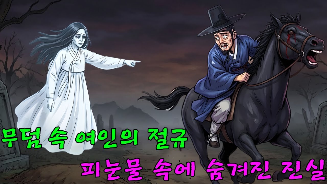 현감의 말이 첩의 무덤 앞에서 피눈물을 흘리며 울부짖은 이유ㅣ옛날이야기 ㅣ민담 ㅣ오디오북ㅣ전설ㅣ설화 ㅣ야담