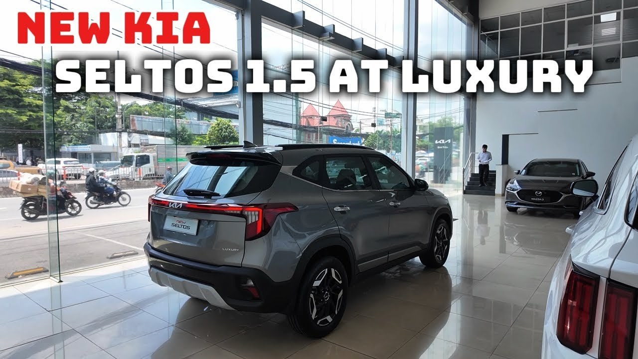 New KIA SELTOS - Chi Tiết phiên bản 1.5 At Luxury có gì ?