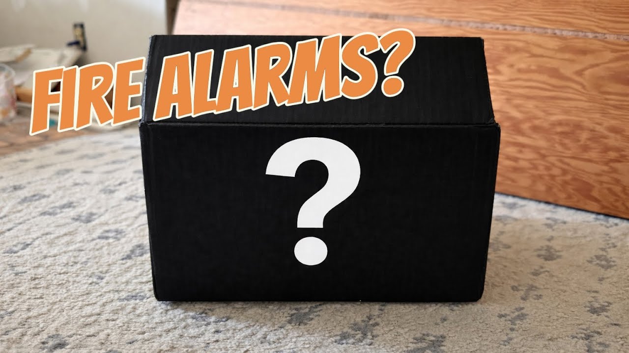 Somebody got me fire alarms?