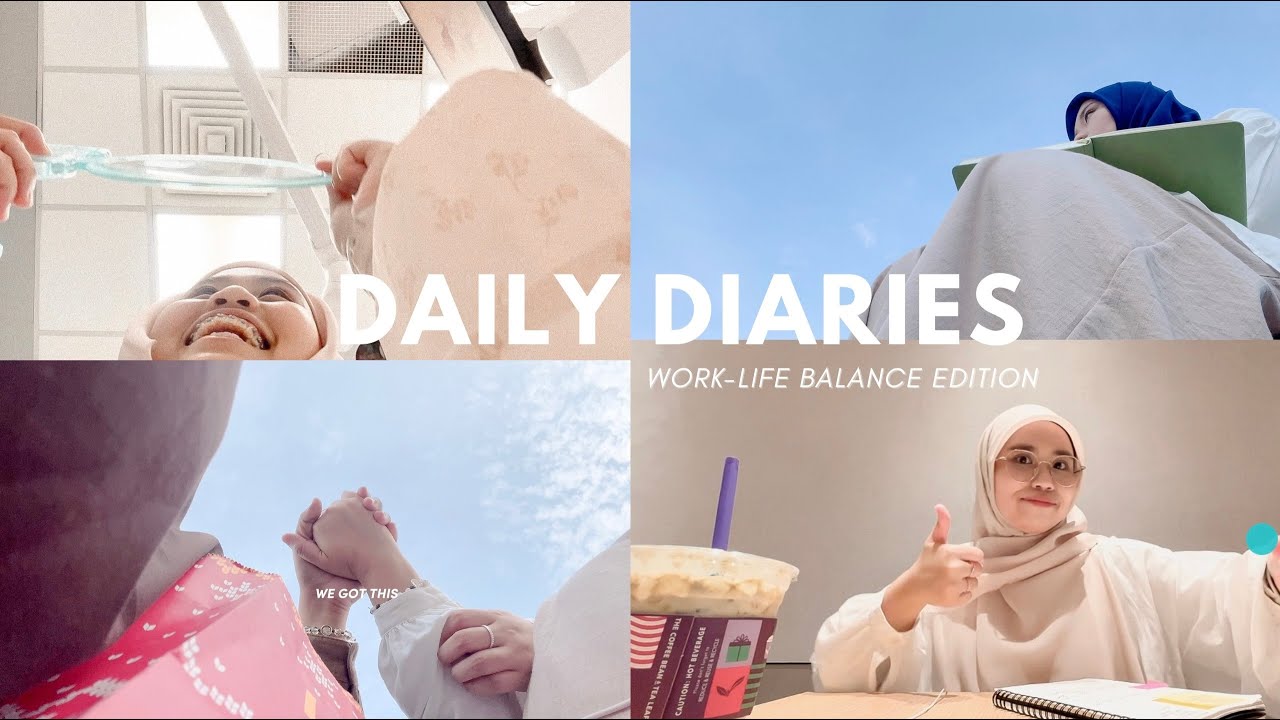 ་۪ ✿◞ daily diaries: work-life balance ed. ( journaling, existing & bracesㅣfromzuella