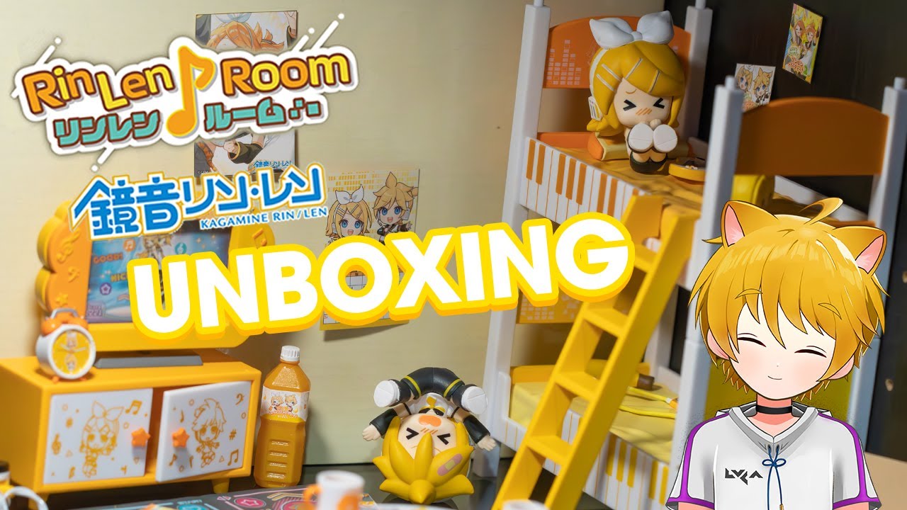 RE-MENT Unboxing | Rin Len Room (Hatsune Miku Series)  / 【初音ミクシリーズ】リンレン♪ルーム  全6種 開封