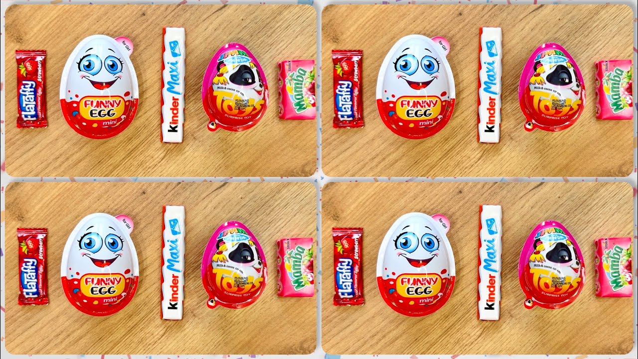 Sweet Relaxation: Surprise Eggs & Candy Crinkles ASMR #satisfying #candyopening #opening #surprise
