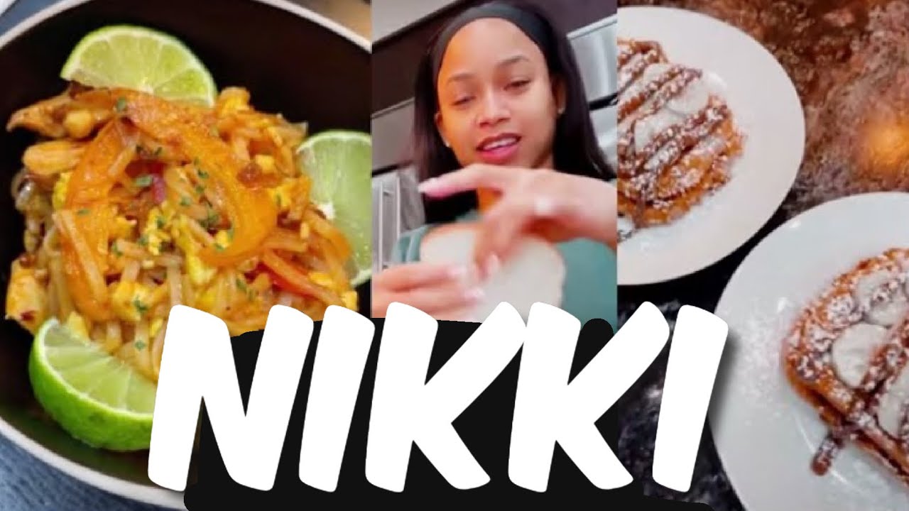 Nikki Hall Cooking Pauly D Breakfast and Dinner