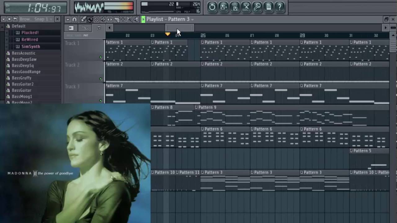 Madonna - The Power of Good-Bye - FL Studio