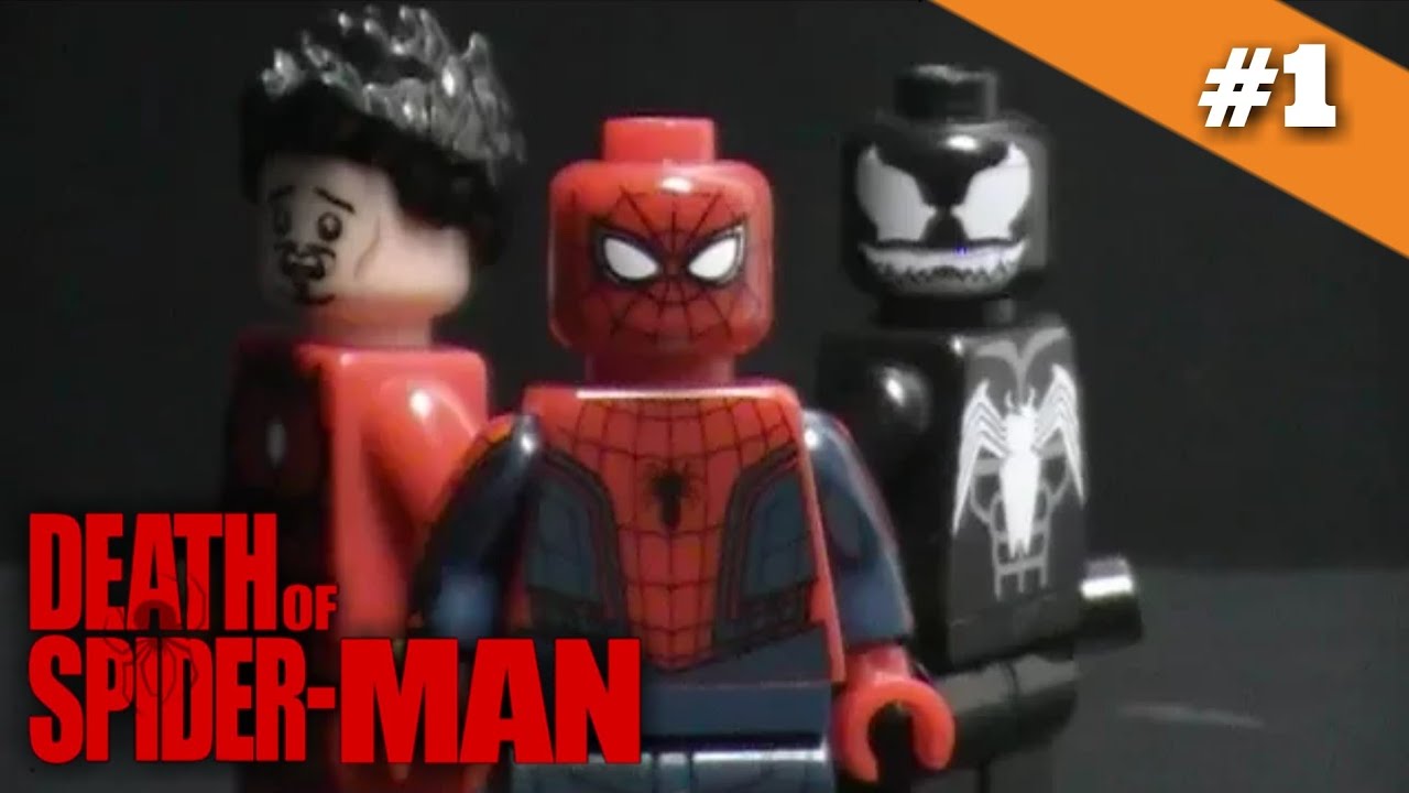 DEATH OF SPIDER-MAN { LEGO STOP-MOTION FILM #1 ]-