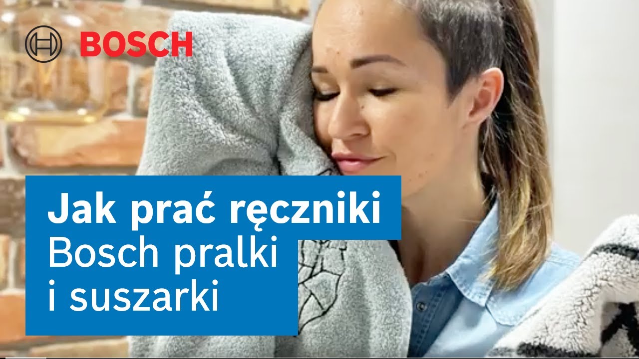 Jak prać ręczniki, aby były miękkie | Bosch pralki i suszarki | Bosch Home Polska
