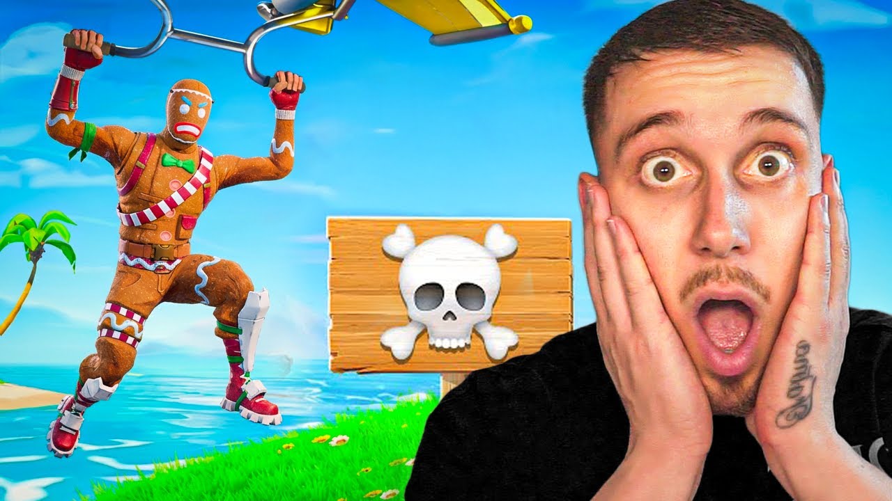 Fortnite, But I Can NEVER Touch the Ground…