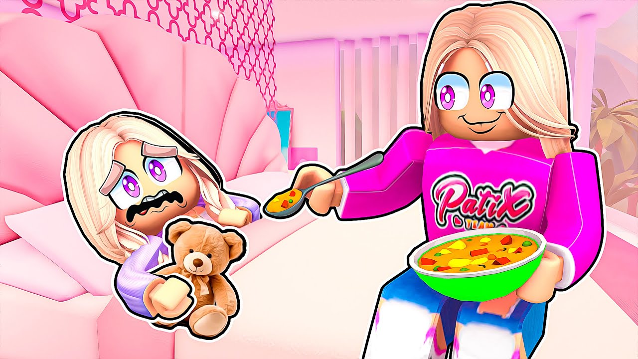 PIĘCIORACZKA ZACHOROWAŁA na BERRY AVENUE w ROBLOX! 😢