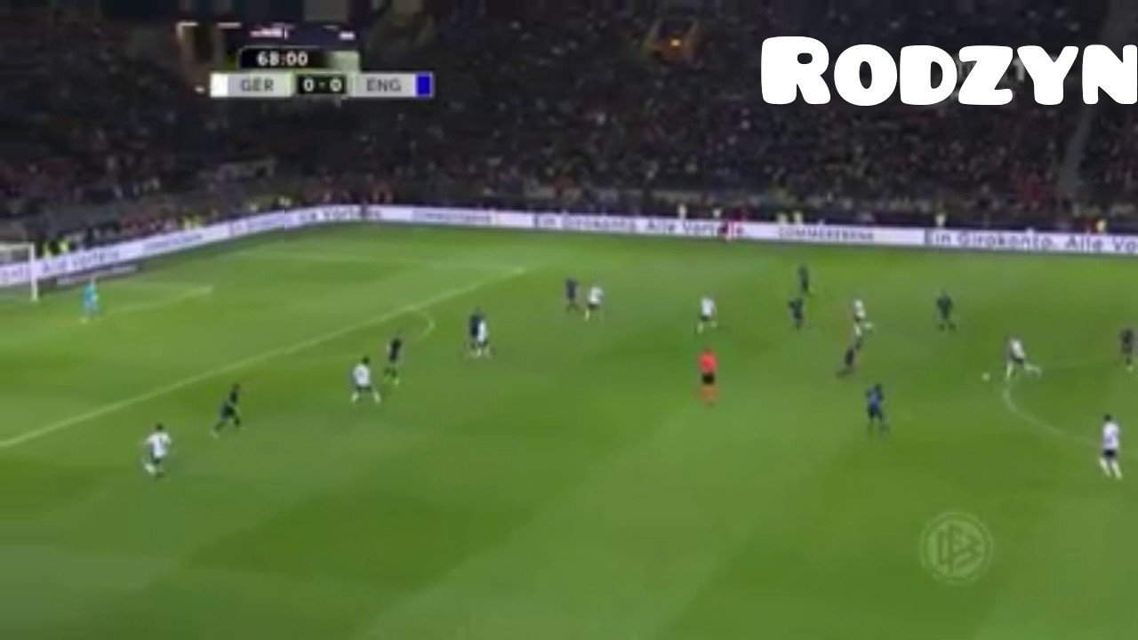 Fantastyczny gol Łukasza Podolskiego w ostatnim meczu w reprezentacji Niemiec.