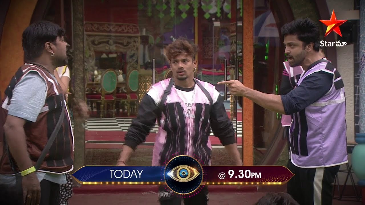 Task next level lo fight between #AmmaRajasekhar and #Sohel 🔥 #BiggBossTelugu4 Today at 9:30 PM