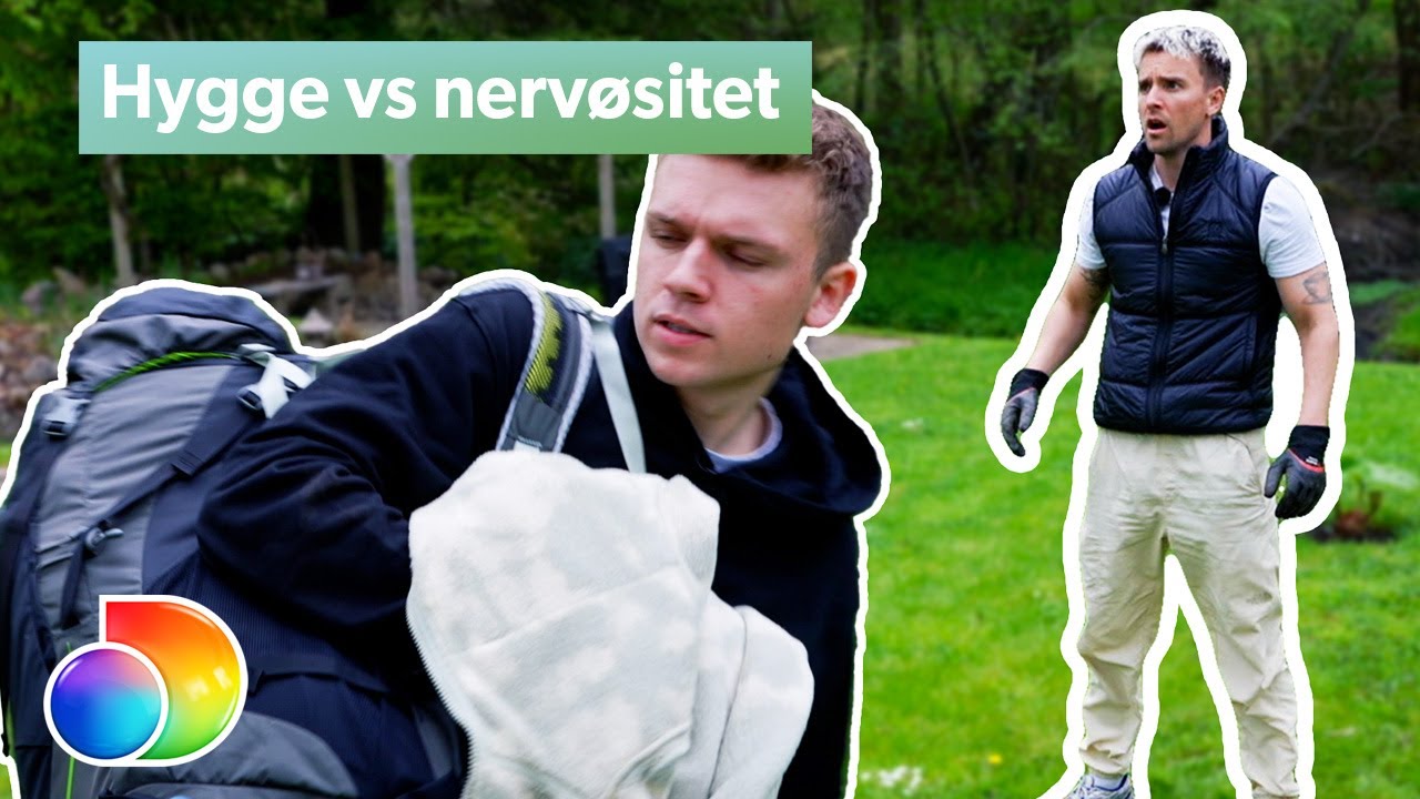 Rasmus Brohave er lidt for nerv&oslash;s til hygge p&aring; flugt | Jaget Vildt | discovery+ Danmark