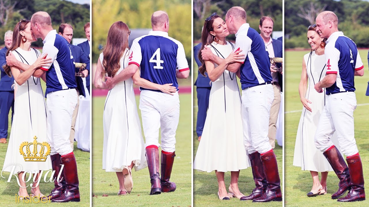 William & Catherine constantly show romantic gestures at Royal Charity Polo Cup - Royal Insider