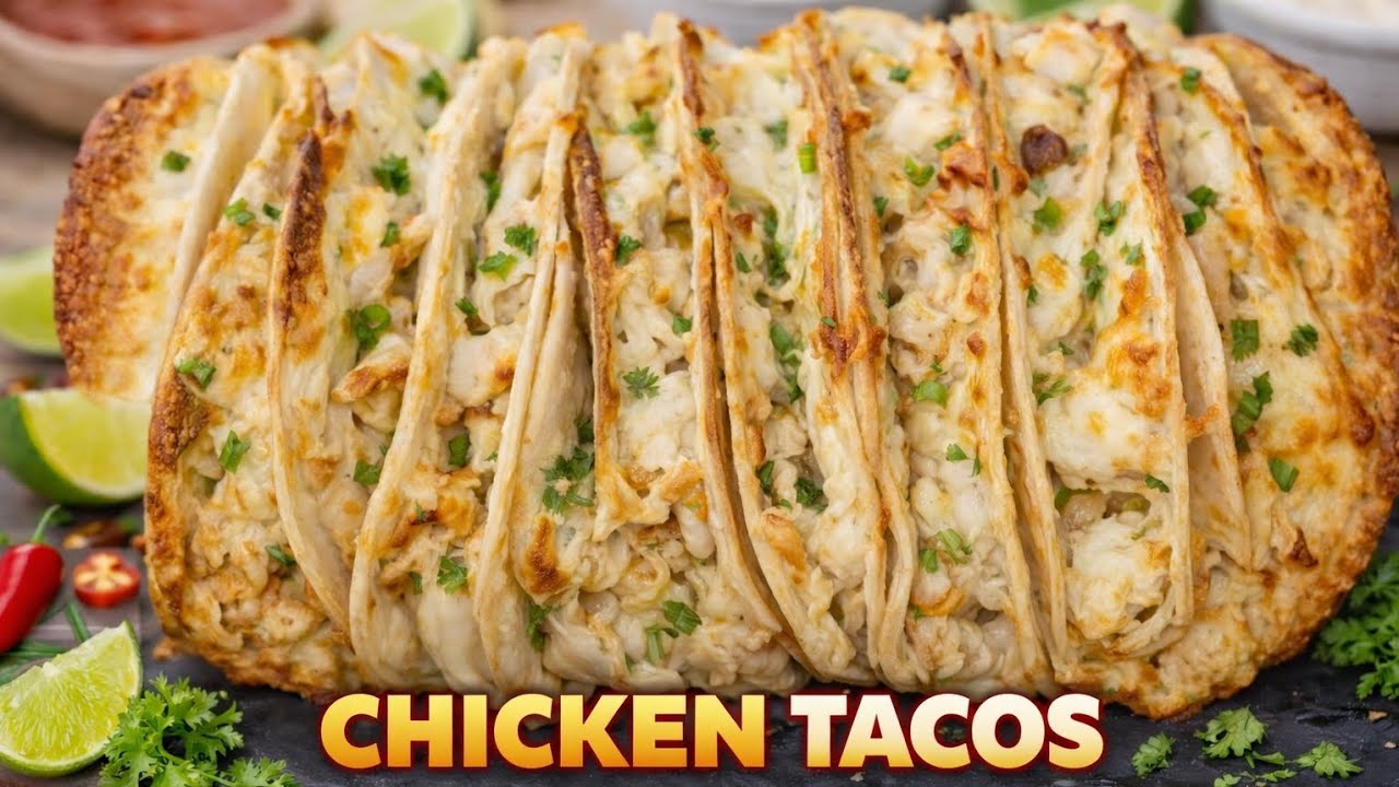 How to Make Chicken Tacos In 10 Minutes| Easy and Simple Recipe #chickentacos 