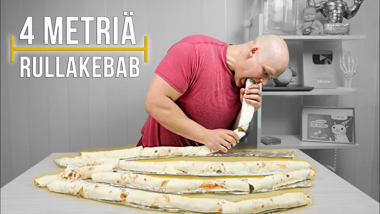 4 METRI&Auml; RULLAKEBABBIA | Ruokahaaste