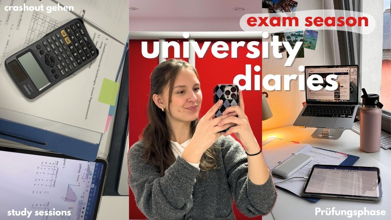 UNIVERSITY DIARIES: Prüfungsphasenalltag, Motivation, Bib-Sessions und ganz viel Koffein