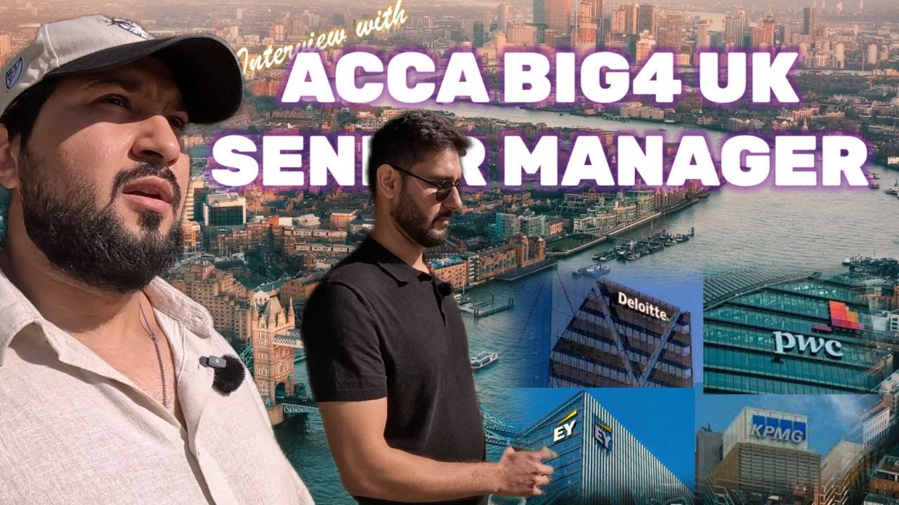 From ACCA to Senior Manager in Big 4 UK | Career Journey & Advice for Asian & African Professionals