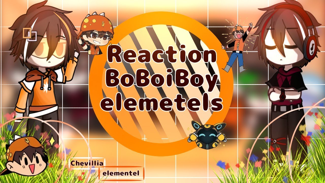 Reaction BoBoiBoy elemental ║bahasa indo Inggris ║SIBLINGS