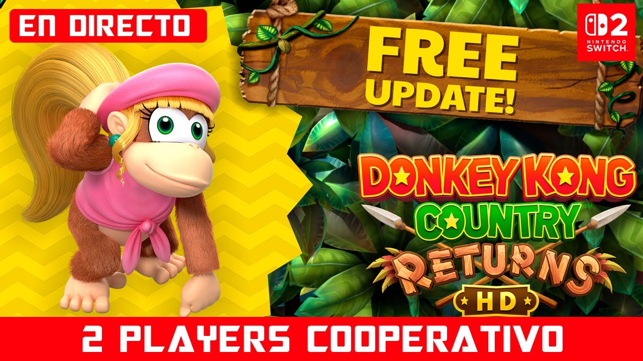 🍌 ¿Sigue siendo tan difícil Donkey Kong Country Returns HD? Probamos la actualización GRATIS