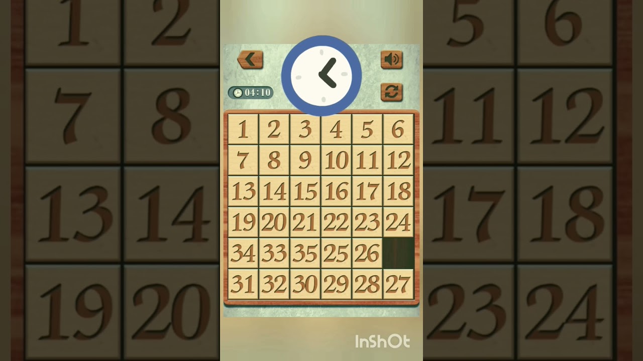 How to solve 6x6 number puzzle.     (Full video available on this channel) #mindgames #puzzle #music