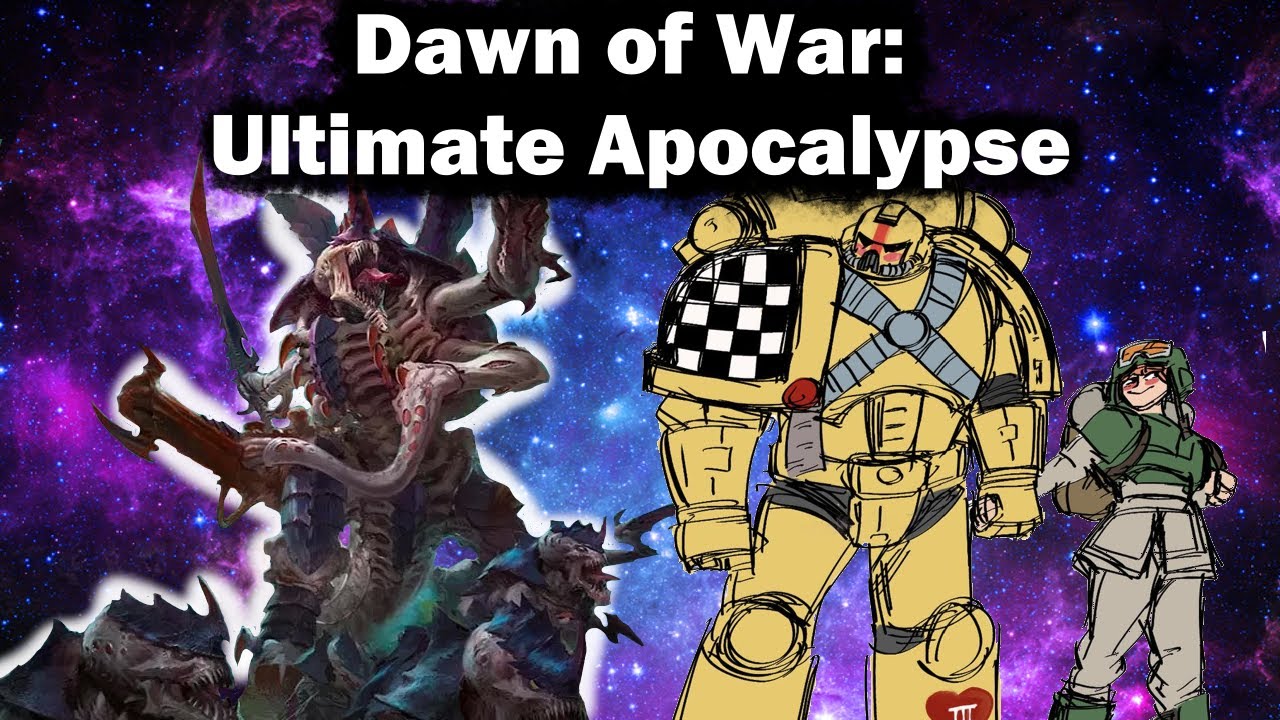 Dawn of War Ultimate Apocalypse: 2 vs 2 The Imperium vs The Hive Mind