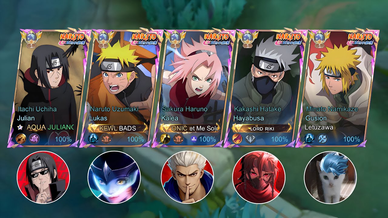 FINALLY! 5-MAN NARUTO COLLAB SKINS IN RANKED&hellip; THIS WAS INSANE! 😱🔥 - MLBB