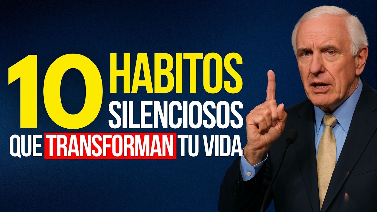 10 Pequeños Hábitos Que Cambiarán Tu Vida Para Siempre 🔥 Jim Rohn: Disciplina y Riqueza