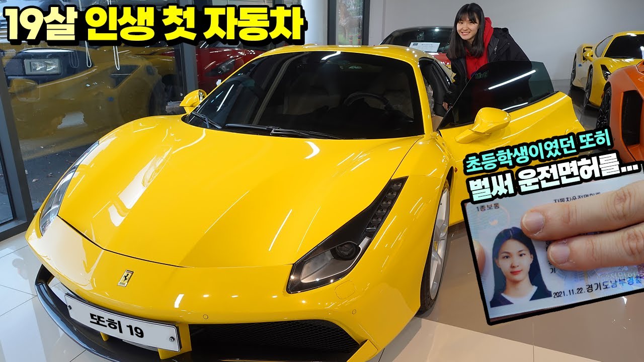 초등학생이었던 또히가 벌써 운전을 한다고!? 19살 학생 인생 첫 자동차 댓글로 골라주세요 ㅋㅋㅋ 슈퍼카 스포츠카 흔한 가족 일상 | 말이야와친구들